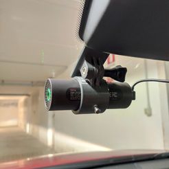 Toyota Tacoma Dash Camera Mount (SJ4000/GoPro) by sthone, Download free  STL model
