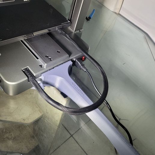 heated table cable holder CREALITY HI or COMBO 3D model