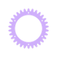 Sun_gear-m2t30.STL planetary gear type mechanical iris-2 leaf-D130d43