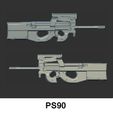 02.jpg weapon gun SMG PS90 -FIGURE 1/12 1/6