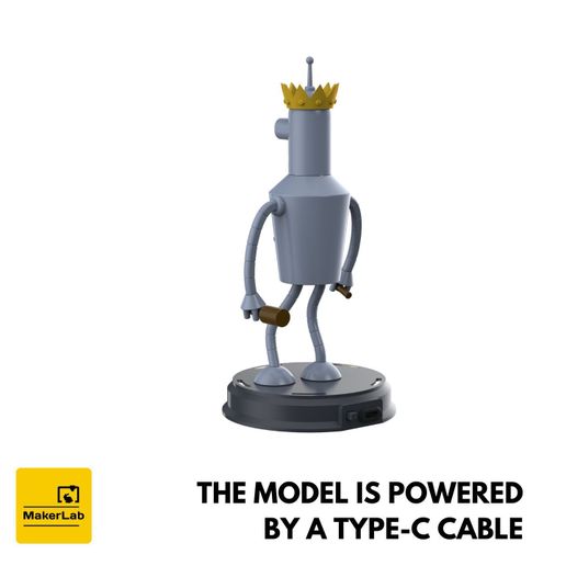 5.jpg Bender - Printable 3d model - STL files - Personal Use