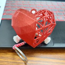 擷取.jpg Download free STL file Low poly half voronoi heart • 3D printing object, JOY3DP