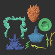 ZGrab09.png Monkey D. Luffy Gear 5 3D Print Model