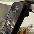 IMG_1693.jpg Desktop shelf phone holder with (disasembled) wireless charger Ikea Livboj