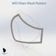 WD Olson Mask Pattern - Face.JPG Mask Pattern - ADULT SIZE