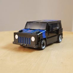 20230523_170518.jpg Archivo STL Transformers Legacy Cárter de repuesto Jeep Grill・Objeto para impresora 3D para descargar