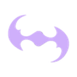 Batarang_Batman_Forever(Half Left OLD).STL Batarang (Batman Forever)