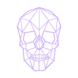 Calavera Lineal.stl Linear Skull