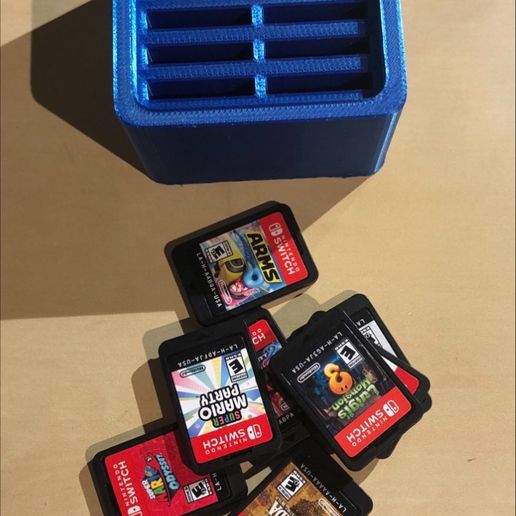 Download Stl File Nintendo Switch Cartridge Case Template To 3d Print Cults