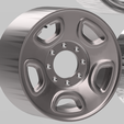 Capturar.png Dodge RAM original 17'' Steel Wheels for 1/25 scale autos and dioramas!