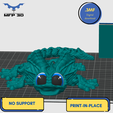 PRINT-IN-PLACE-NO-SUPPORT-4.png ARTICULATED AQUATIC LIZARD MFP3D -NO SUPPORT - PRINT IN PLACE - SENSORY TOY-FIDGET