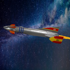 Fireball-cults3d.png Fireball XL5 Rocket