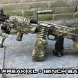 xt68-frXL-12inch-camo.jpg freak XL barrel tips set for the UNW Defender M249 saw platform