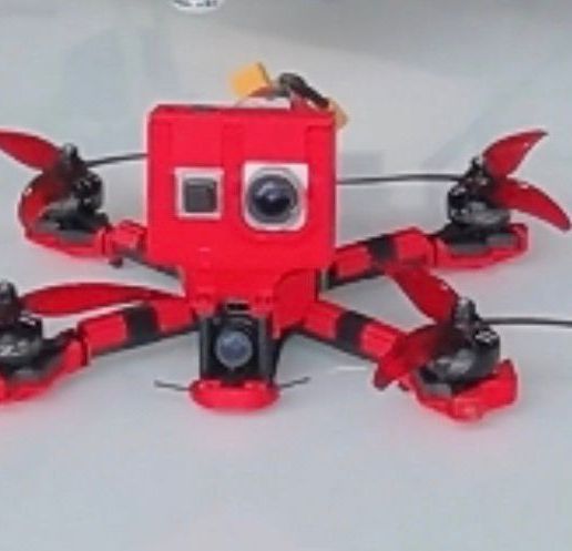 Xiaomi Yi WiFi Action Camera HD 1080p Protective Case with Modular Frame Mount (with Cover) - 3D model önizlemesi