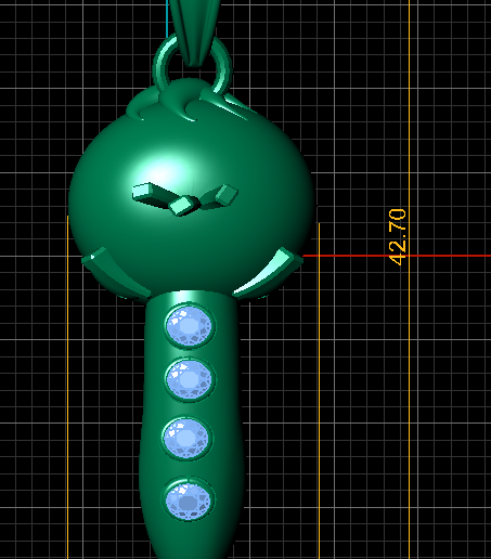 dimension.png Главная Ключ Подвеска 3d pritable модель