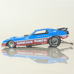 Funny Car Vintage Escala 1:25