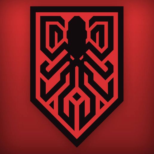 Kraken Logo 3D model