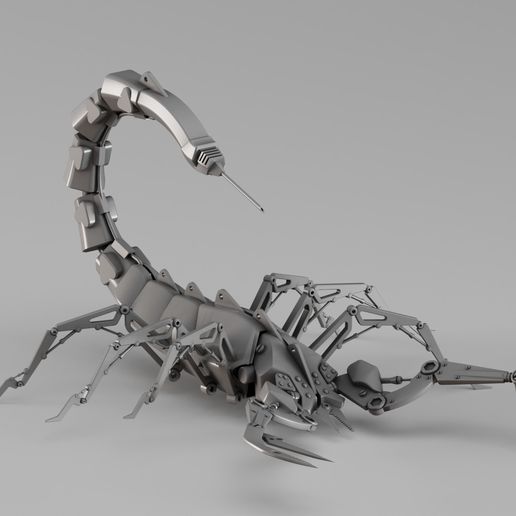 S00012 Mechanical Scorpion Mech