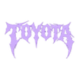 CE3E3V2_TOYOTA LOGO.stl Gothic Fantasy Logo – Decorative 3D Printable Wall Art