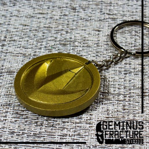 🪙 GREEN RANGER COIN MIGHTY MORPHIN POWER RANGERS KEYCHAIN・Free STL File ...