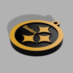 Pittsburgh Steelers Logo by pmeineke, Download free STL model