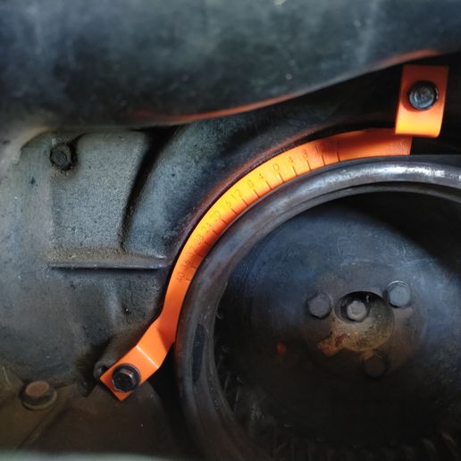 Timing Scale for VW Volkswagen Vanagon T3 Type 4 2.0 Air Cooled - 3D model önizlemesi