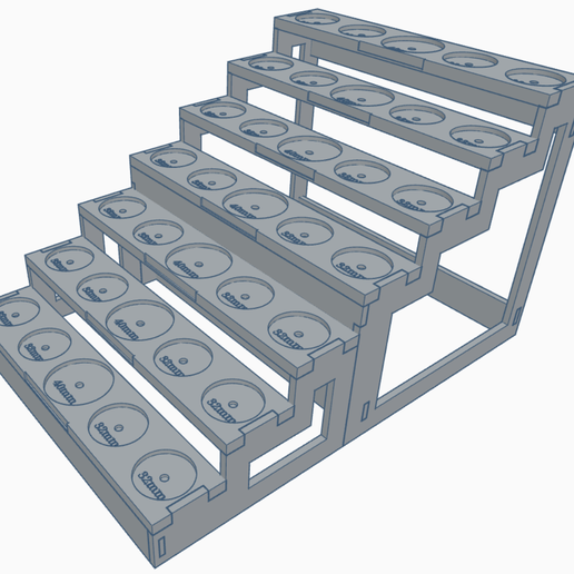 Wargames miniature stand