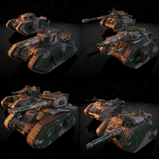 🪖 Imperial Tank Squadron・ 3D File for 3D printing・Cults