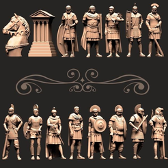 Снимок-экрана-41.png 3D file Roman Chess (STL)・3D printable design to download, TheJoyof3Dprint