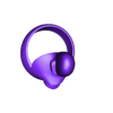 QuestControlRight.stl Printable Oculus Quest 2 Touch Control Joystick Set