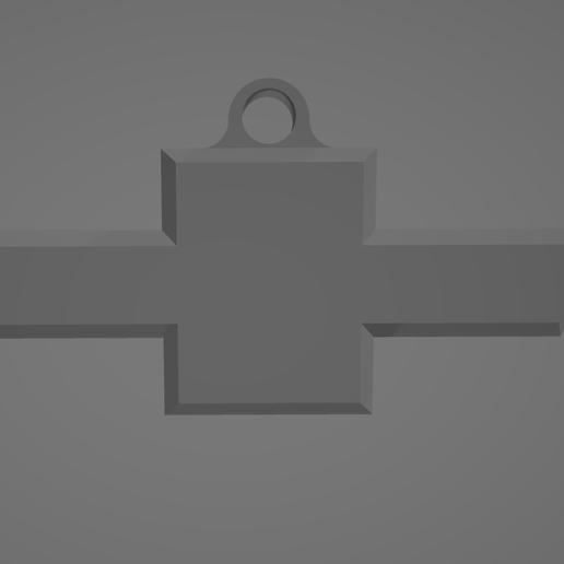 Chevrolet key ring 3D model