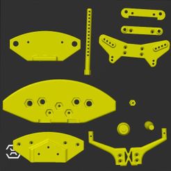 hj.jpg STL file Compatible parts LRP Blast 10 and ZD Razing / LRP Blast 10 and ZD Razing compatible parts・3D printing idea to download