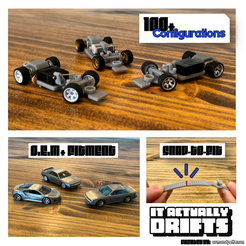 Page1.png “Snap 64” – 1\64 Scale (HotWheels) RC Conversion Parts Kit – Grip & Drift Drive Styles
