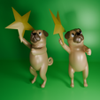 Untitled3.png Pug Tree Topper – Perro para la Punta del Árbol de Navidad