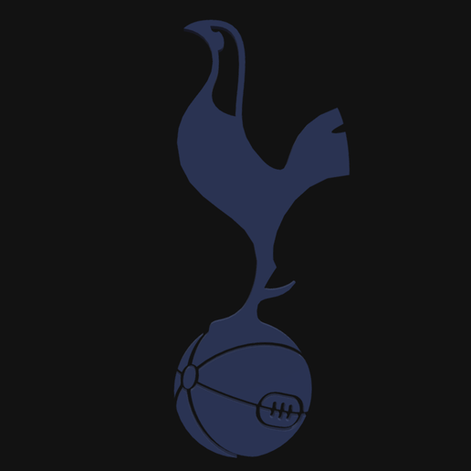 Shield Logo Escudo Tottenham Hotspur 3D 3D model