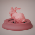 5adea613-c2c6-4178-90a9-4fbda3bd73f2.png Easter Bunny for 3D Printing