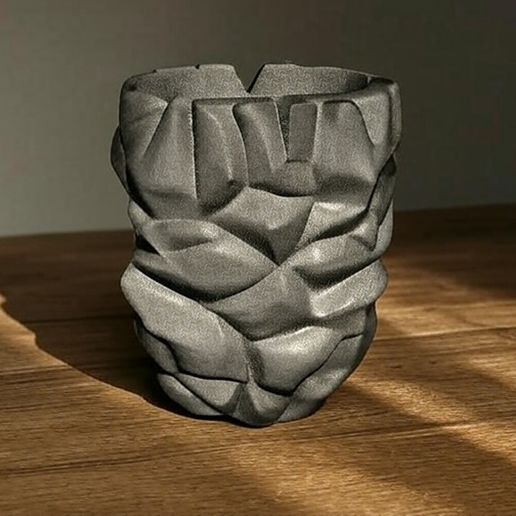 Rock Planter - 3D model önizlemesi