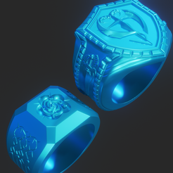 1.png Ring Devil May Cry Nero 3D print model