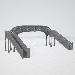 SettleBridgeGeom.jpg Файл STL Settle Railway Bridge N gauge・3D-печатная модель для загрузки