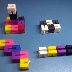 Free STL file 5 piece support free puzzle cube 🆓・3D printer model to  download・Cults