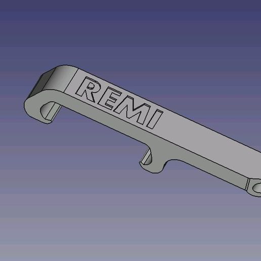 décapsuleur-Remi.JPG STL file REMI pocket bottle opener・3D print design to download, dsf