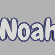 Sans-nom.png Двухцветный брелок для ключей - Ной