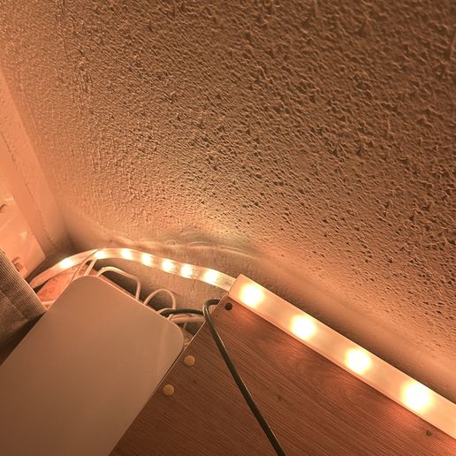 🪞 LED strip channel・ STL File for 3D printing・Cults