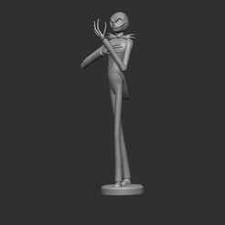 ZBrush-Document.jpg Fichier STL Jack Skellington・Modèle pour imprimante 3D à télécharger