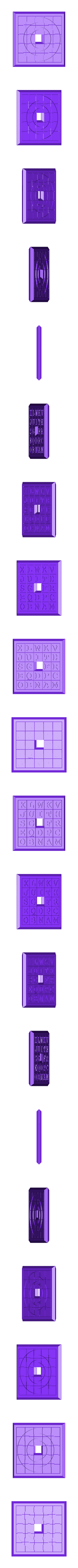 Sliding5x5Puzzle4.stl 両面スライドパズル