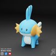 Mudkip5.jpg Mudkip STL set (1/5 Scale Pokemon)