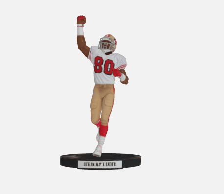 🌾 Jerry Rice Collectible Figure・ 3D File for 3D printing・Cults