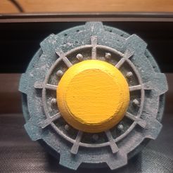 16847105773394798170407051417843.jpg Datei STL Gewölbe Spinner Fallout inspiriert Zappelphilipp・Modell für 3D-Druck zum herunterladen