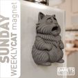 DayliCat-7_v2bq.jpg Weekly Cat (Sunday) - figurine/magnet