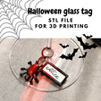 Four-Multipanel-Wedding-Photo-Frames-Canvas-14.png Halloween glass tag with spider